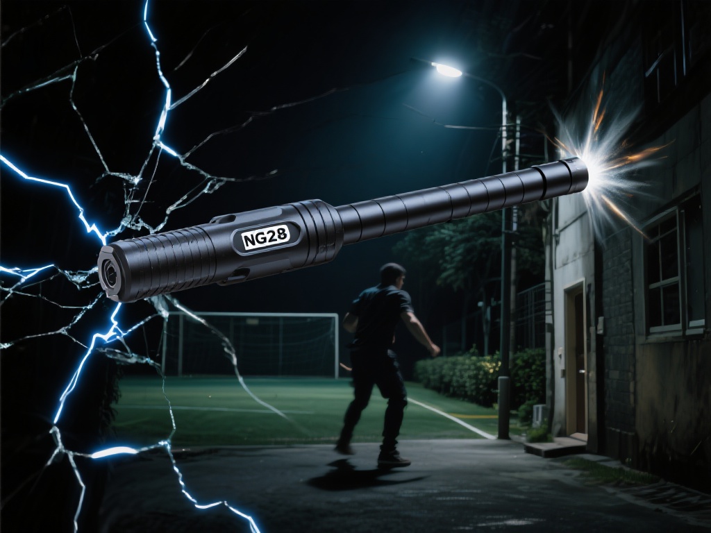 NG28电棍自卫防身工具安全性能解析 多场景适用:无论是小巷夜行、偏僻的户外运动场地,甚