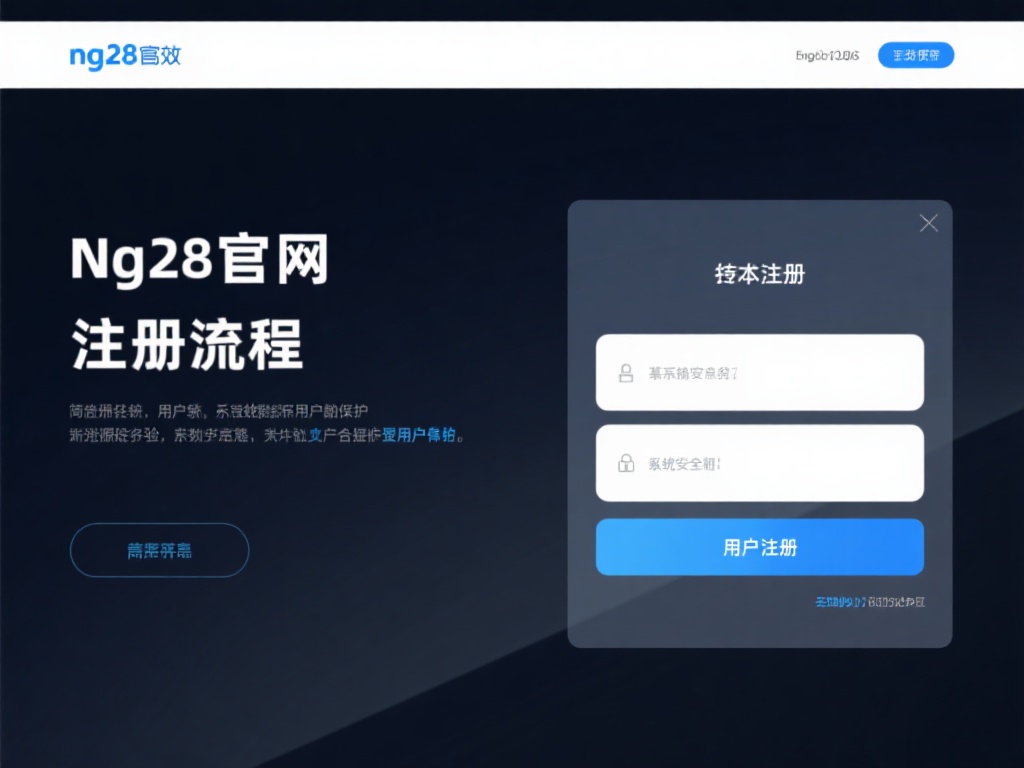 相比传统的注册流程，ng28官网注册以高效、简洁的