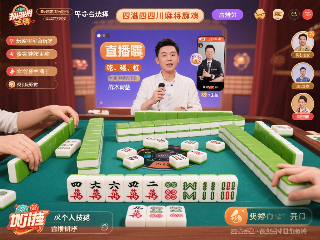 举个例子，玩家可以在平台上选择流行的四川麻将玩法，