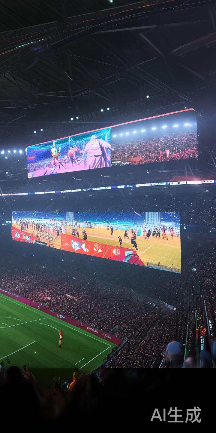 在体育比赛中，现场感和互动性是吸引观众的重要因素。