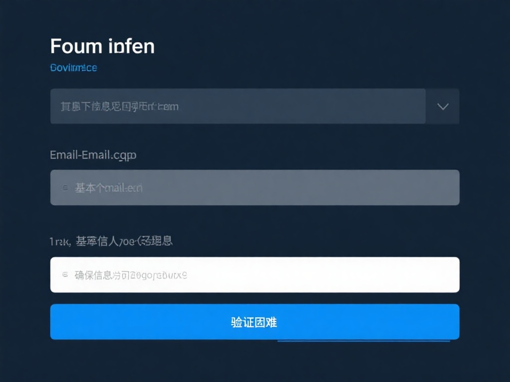 填写信息：通常，您需要提供一个有效的电子邮件地址和
