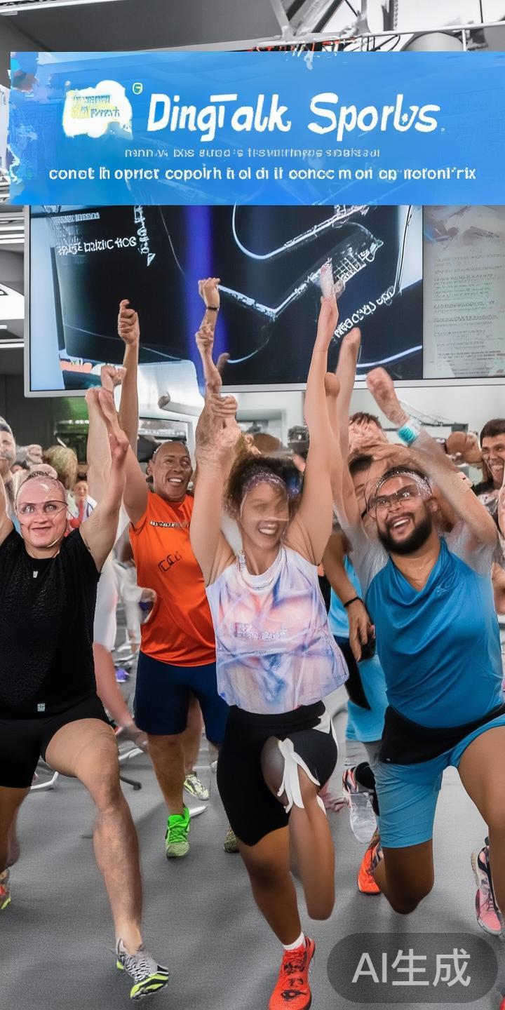 钉钉运动
借助企业级平台，钉钉运动结合工作场景，